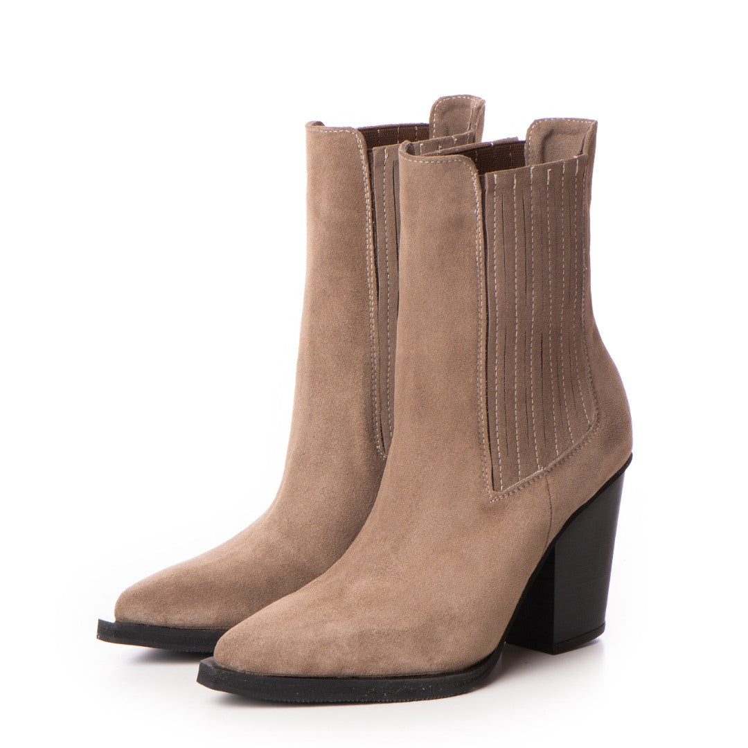 Ciocate / Botine Dama Agrata Brown