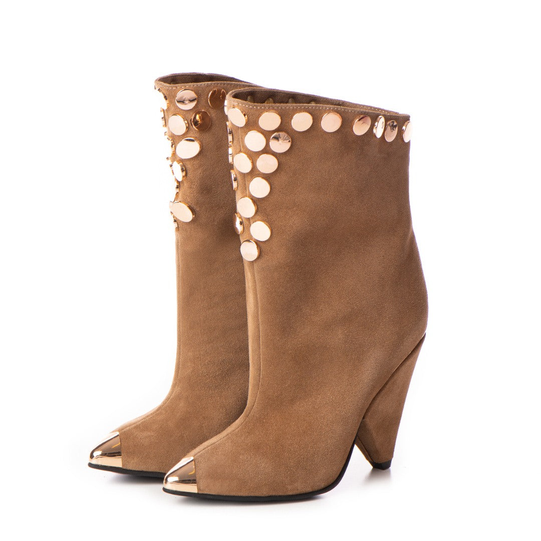 Ciocate dama piele intoarsa Kago Brown