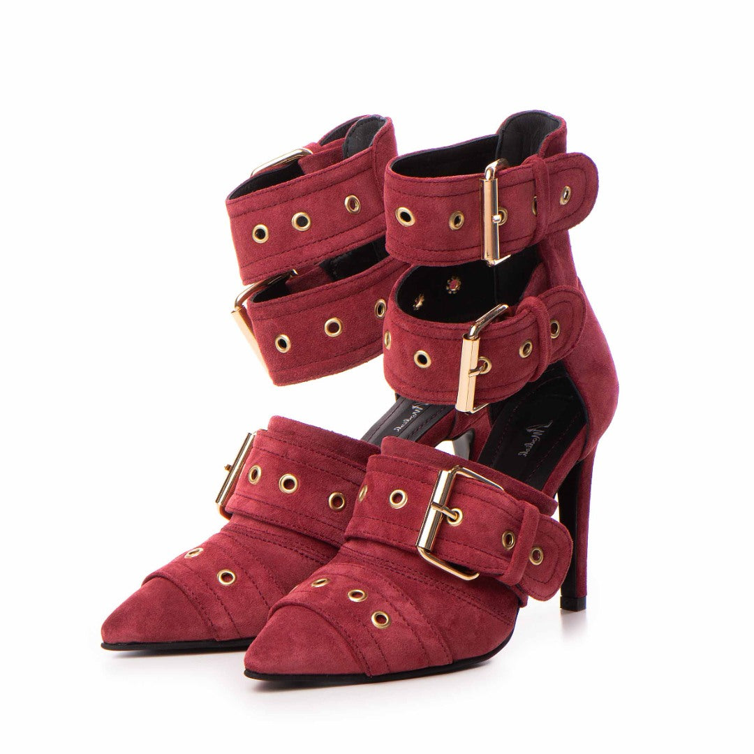 Pantofi Alora Burghundy