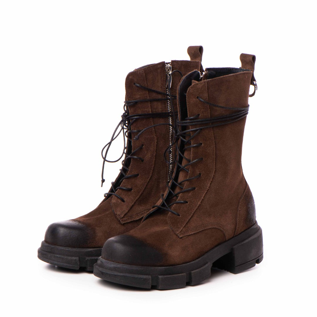 Bocanci Piele Naturala Dama Katrine Brown
