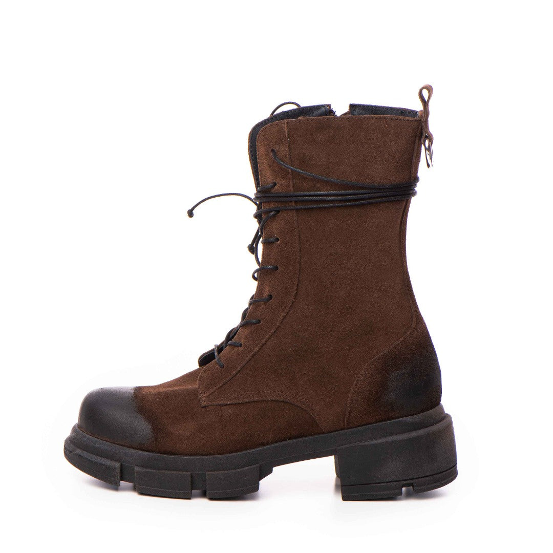 Bocanci Piele Naturala Dama Katrine Brown