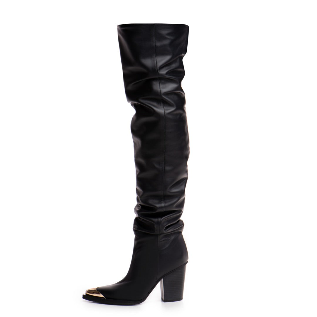 Cizme Dama Piele Naturala Blackish
