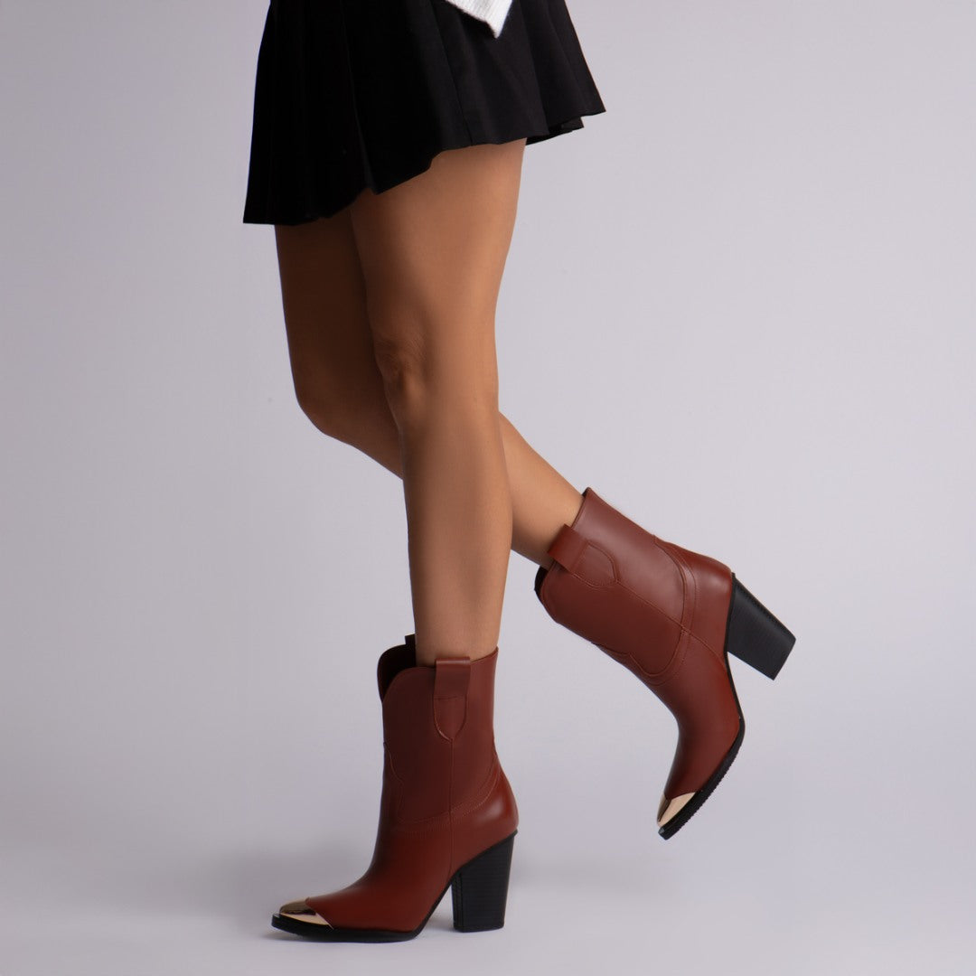 Ciocate / Botine Dama Basma Brown