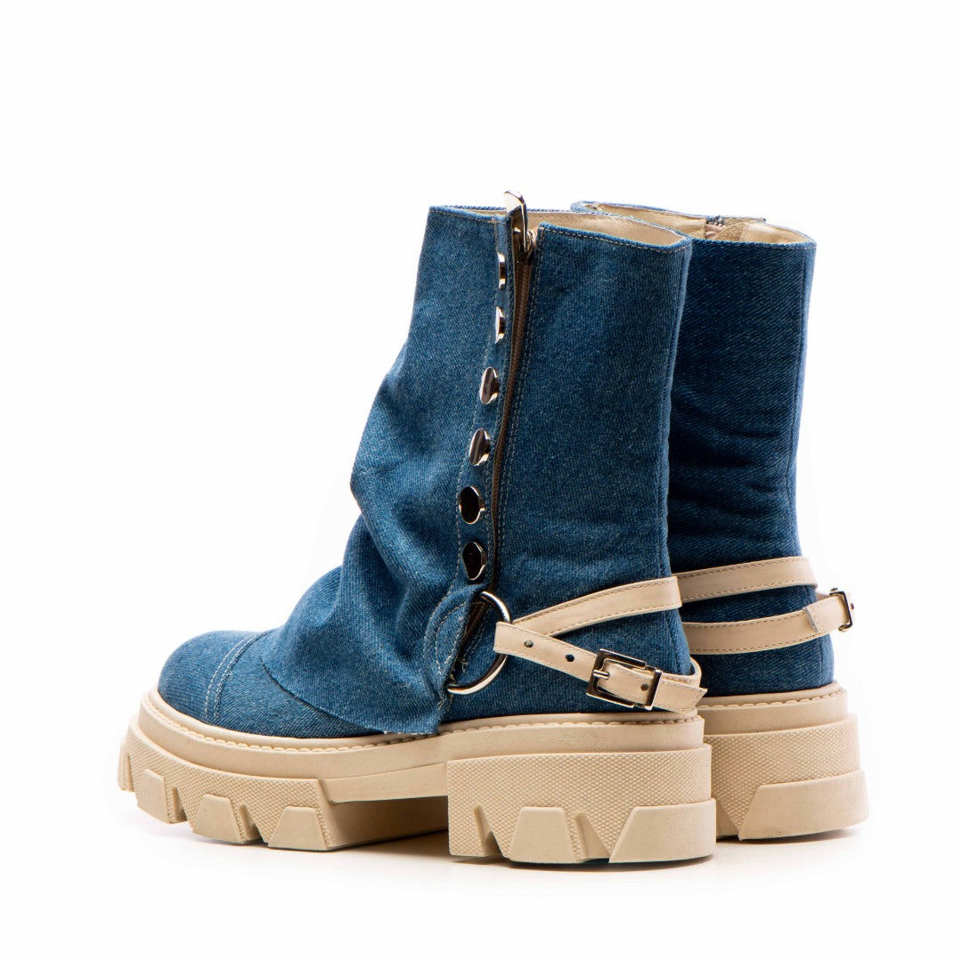 Bocanci Dama Supreme din Denim