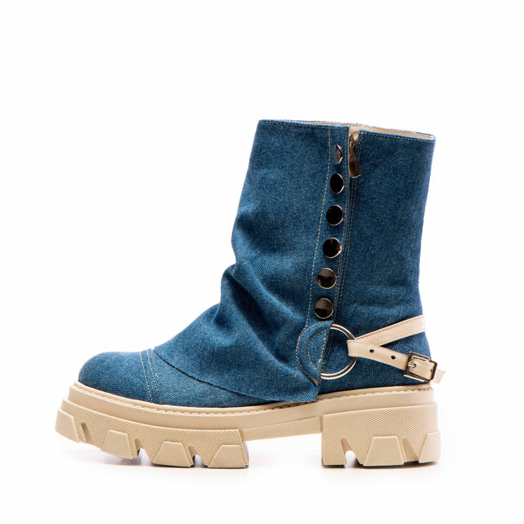 Bocanci Dama Supreme din Denim