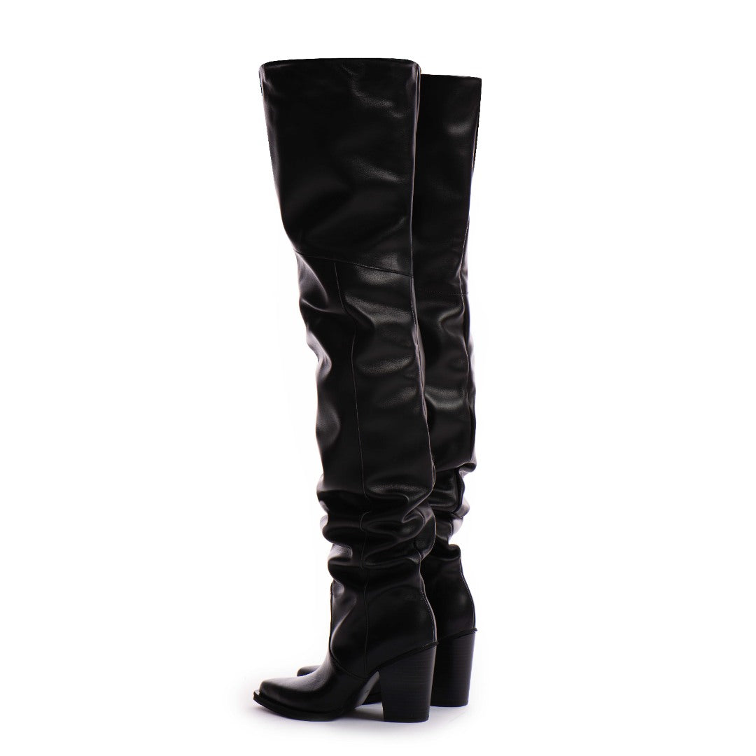 Cizme Dama Piele Naturala Blackish