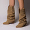 Ciocate piele intoarsa de dama Mini Myko Sand