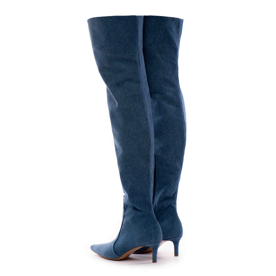 Cizme Dama Natasha din Denim