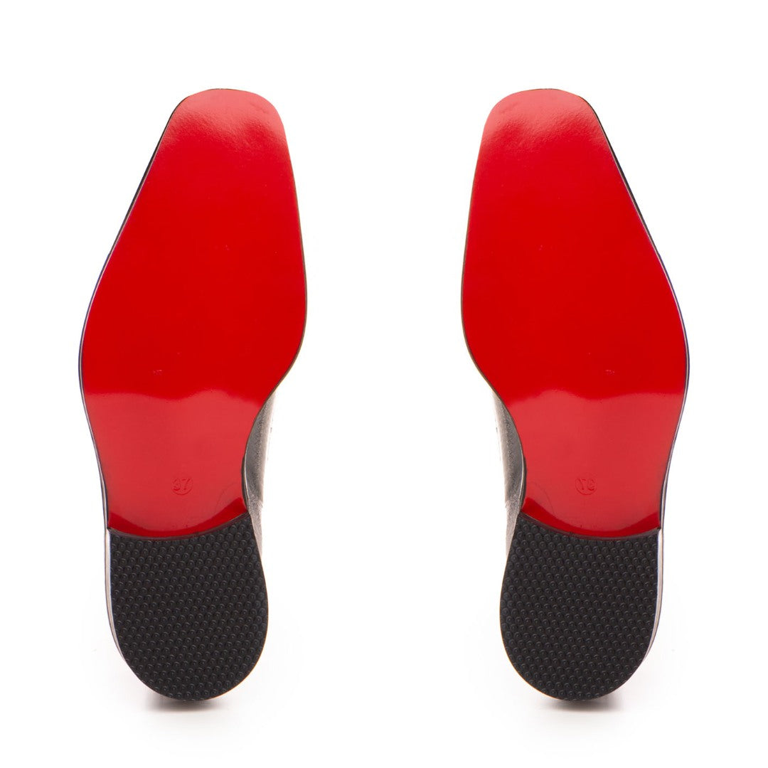 24h Pantofi de Ceremonie Piele Naturala Anghila Black