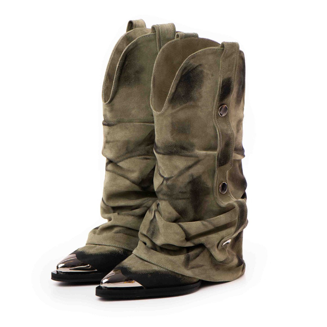 24h Ciocate piele intoarsa de dama Mini Myko Kaki 8