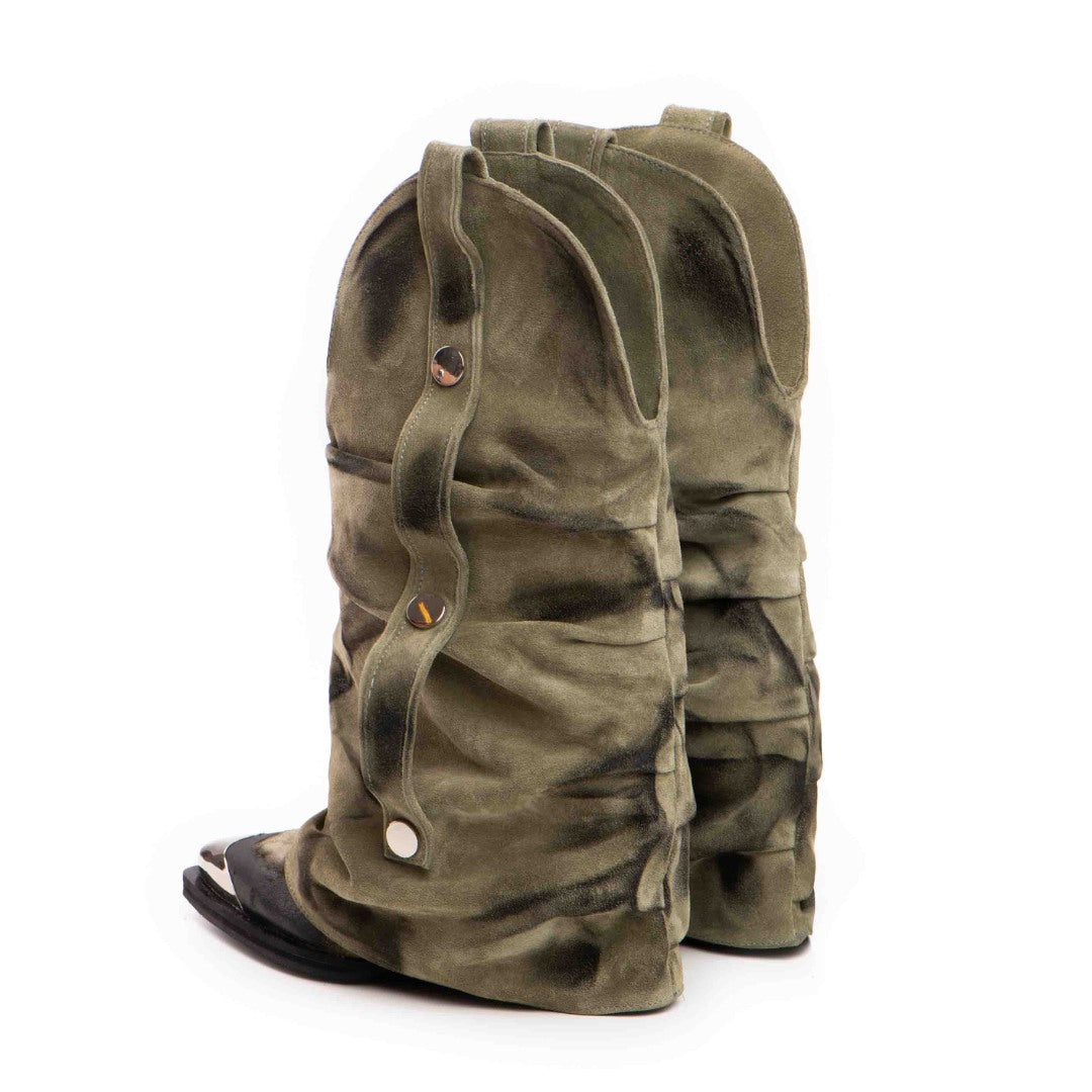 24h Ciocate piele intoarsa de dama Mini Myko Kaki 8
