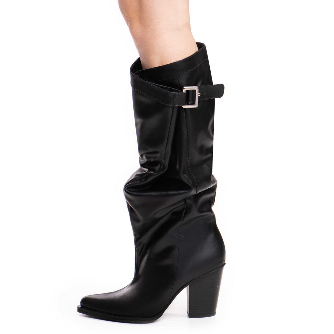 Ciocate piele naturala de dama fronsate Trisha