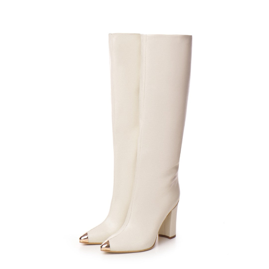 Cizme Dama Piele Jade Butter
