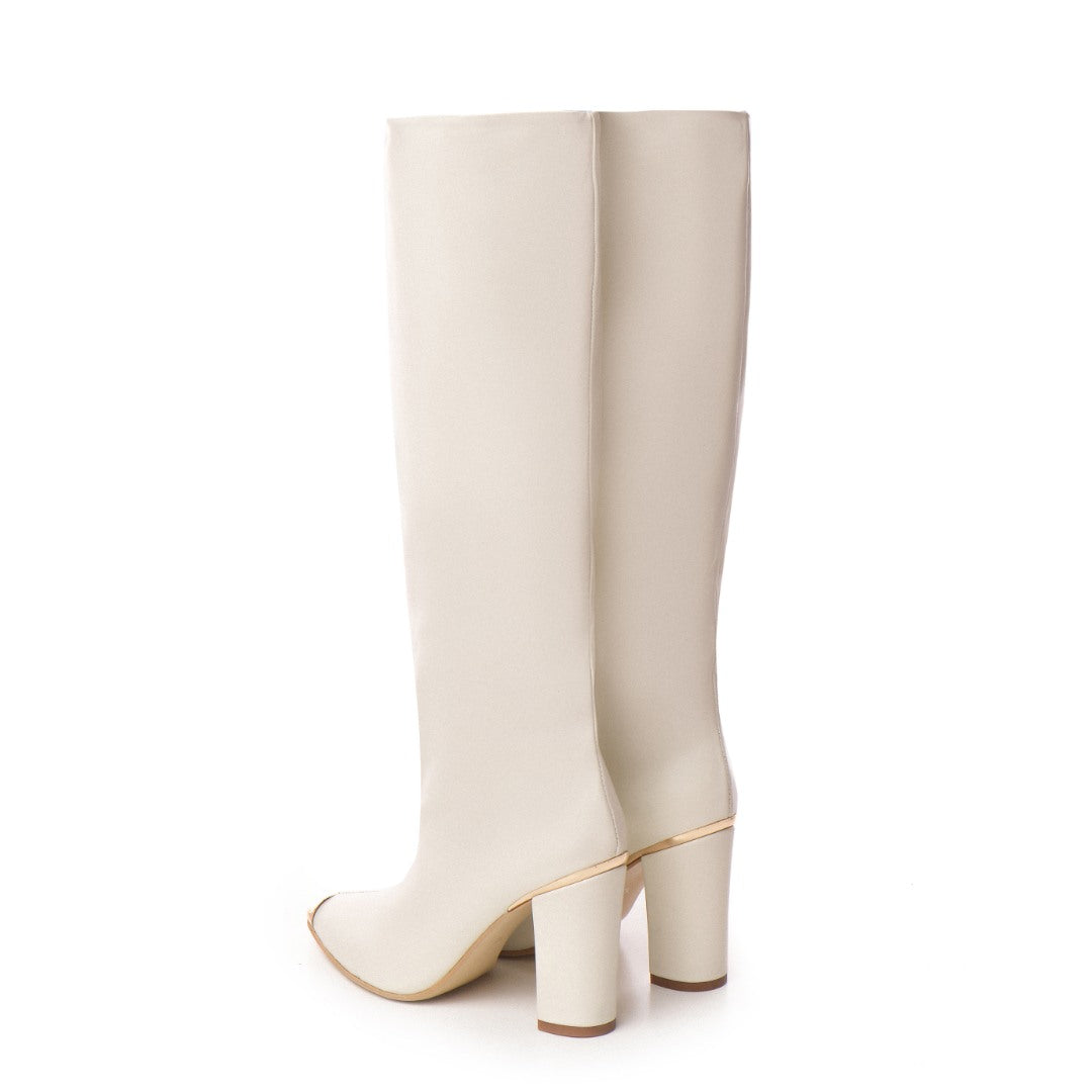 Cizme Dama Piele Jade Butter