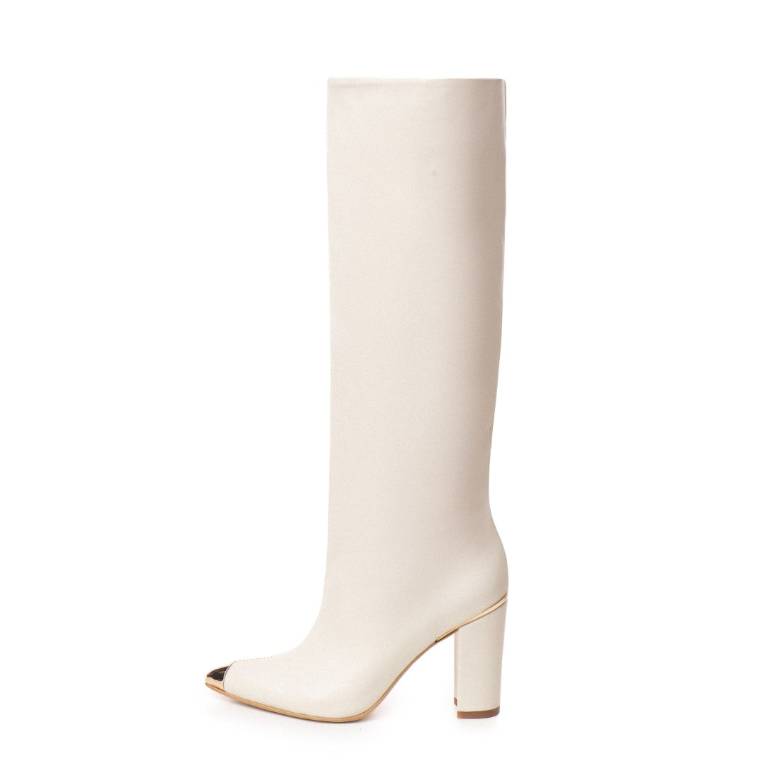 Cizme Dama Piele Jade Butter