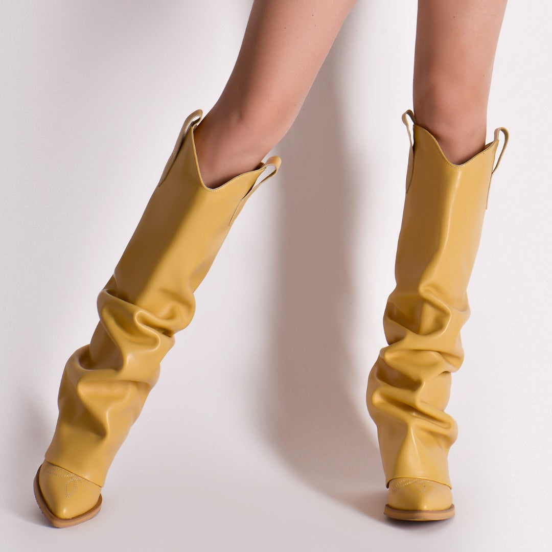 Ciocate piele de dama Myko Yellow