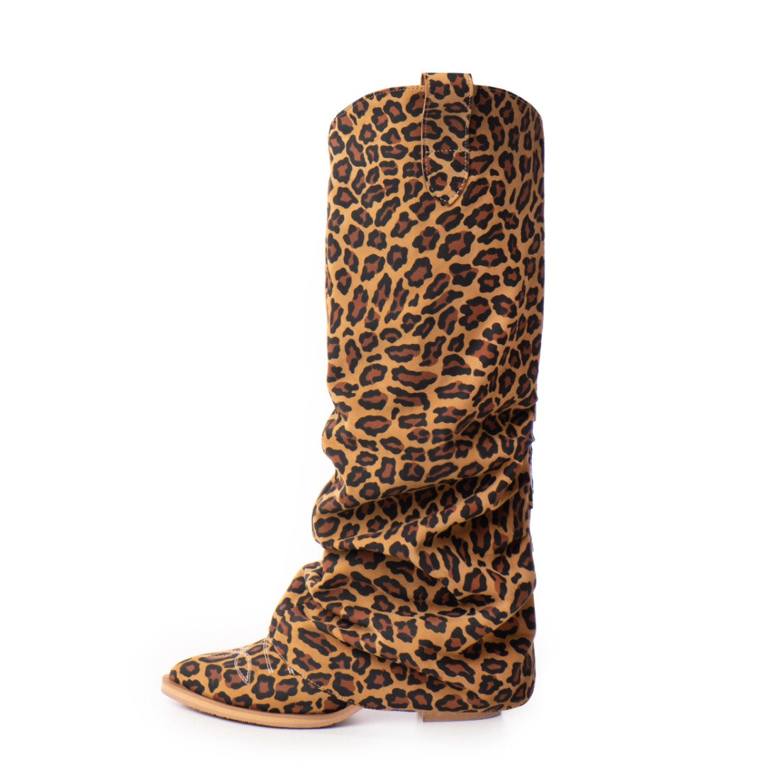 Ciocate piele intoarsa de dama Myko Print