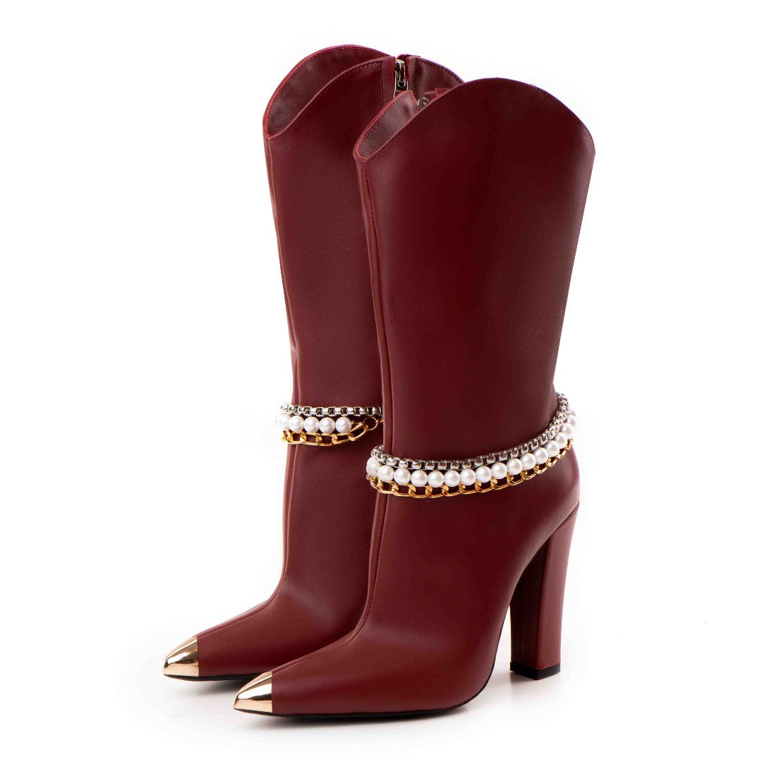 Botine Toronto Burghundy