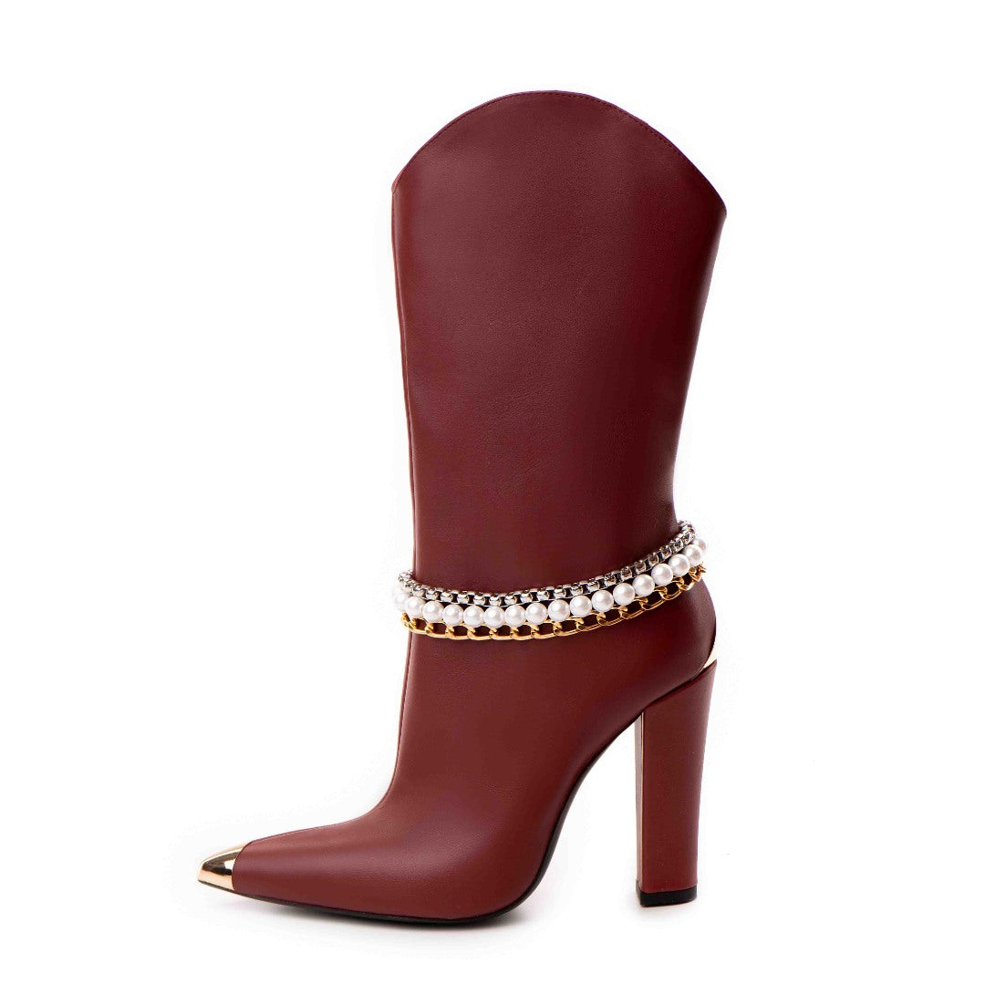 Botine Toronto Burghundy
