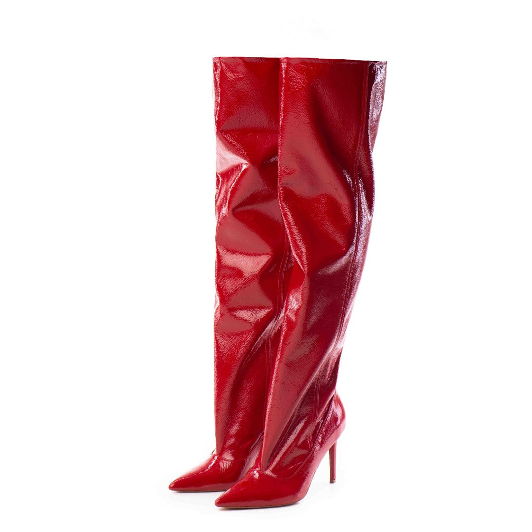 Cizme Dama Piele Naturala Reddish