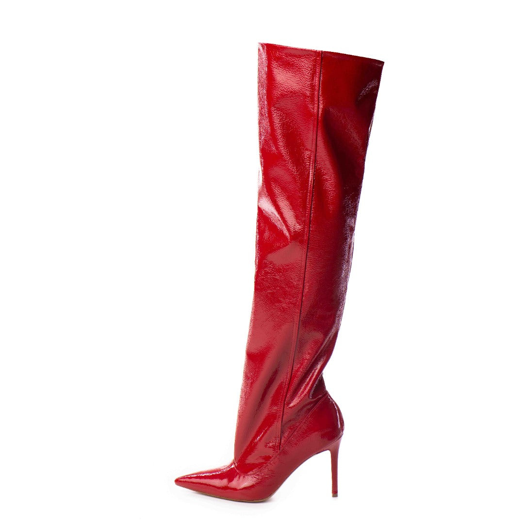 Cizme Dama Piele Naturala Reddish