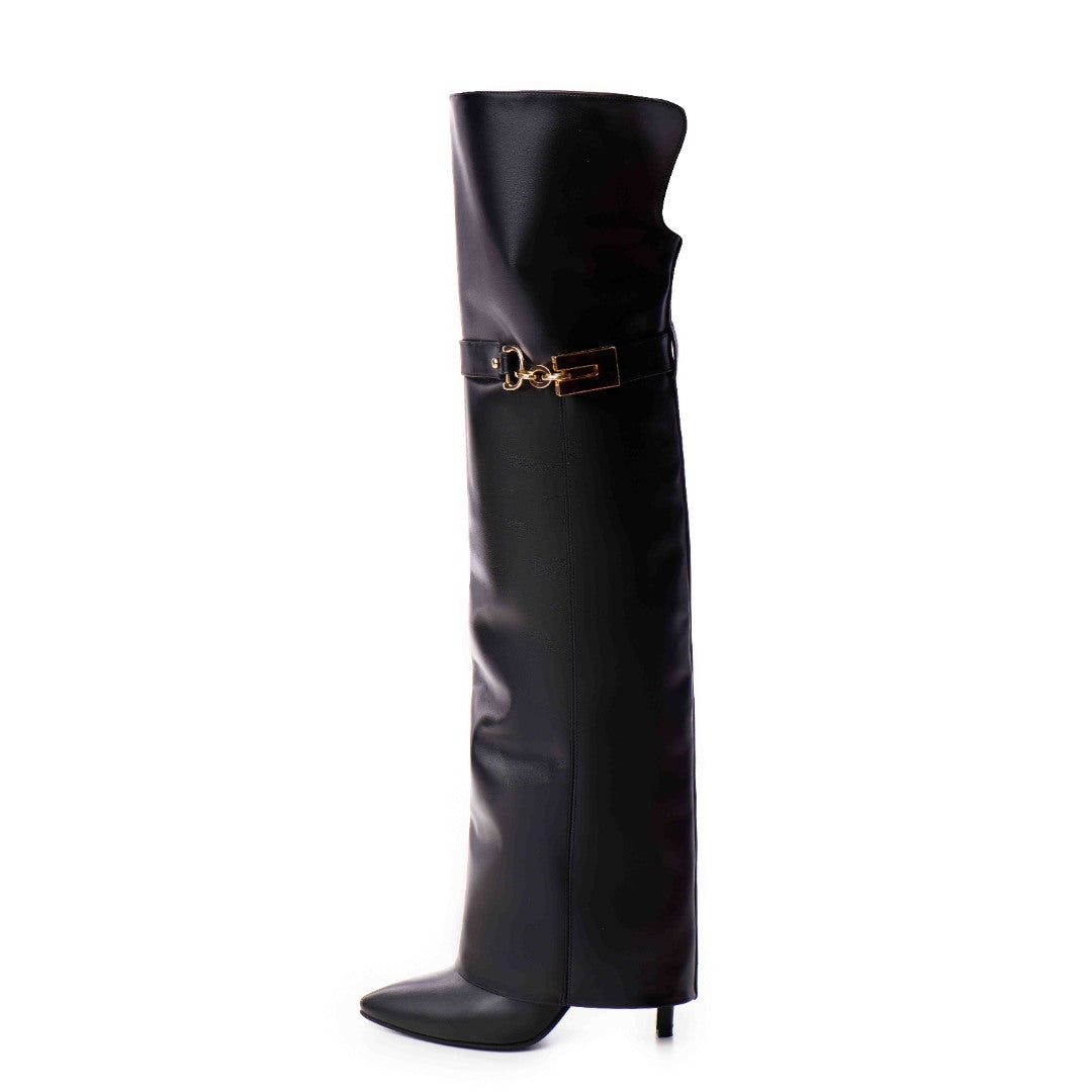 Cizme din Piele Karma High