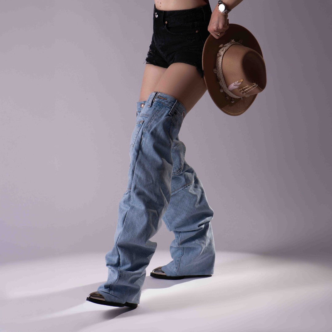 Cizme Dama Jeans Celine