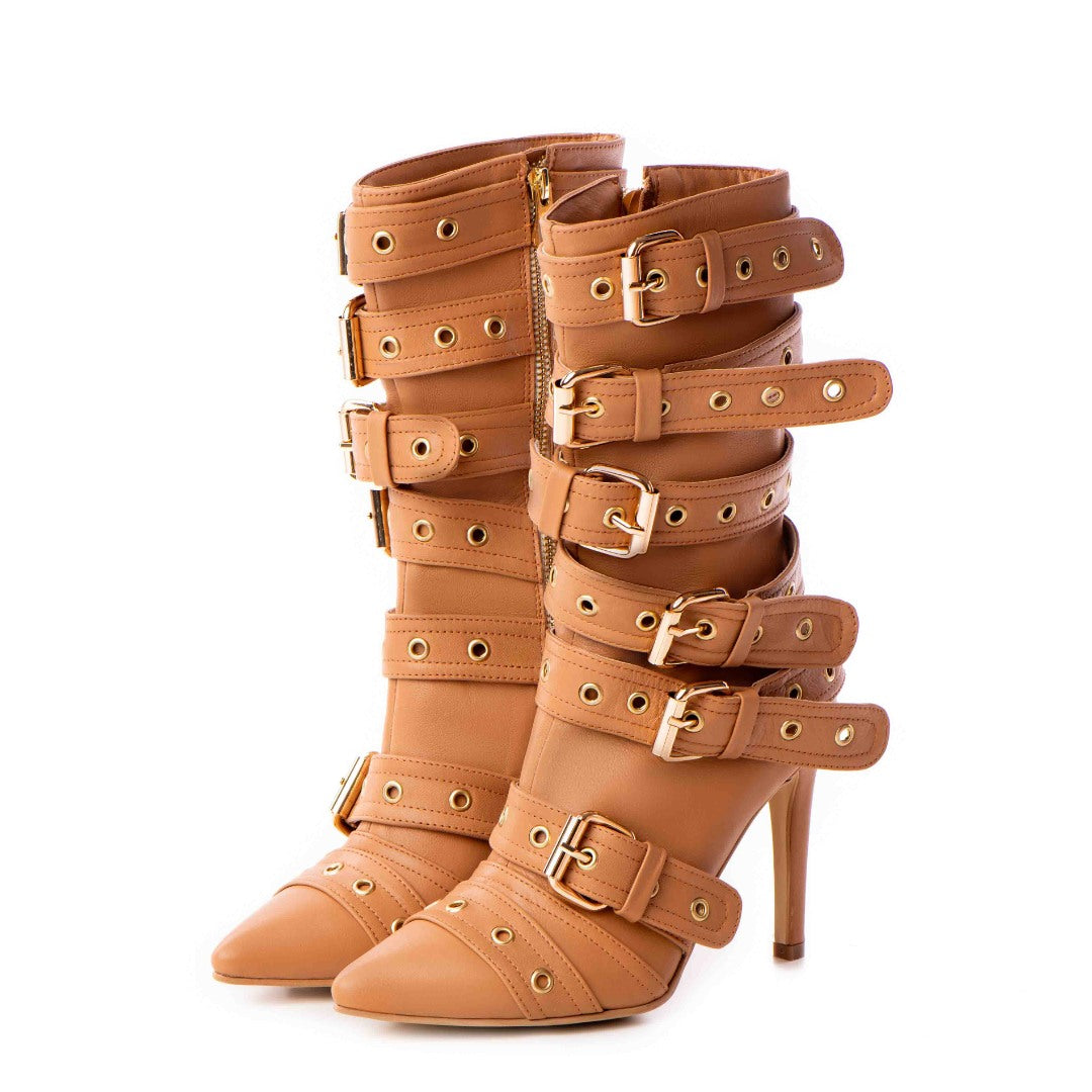 Botine Alora Nude