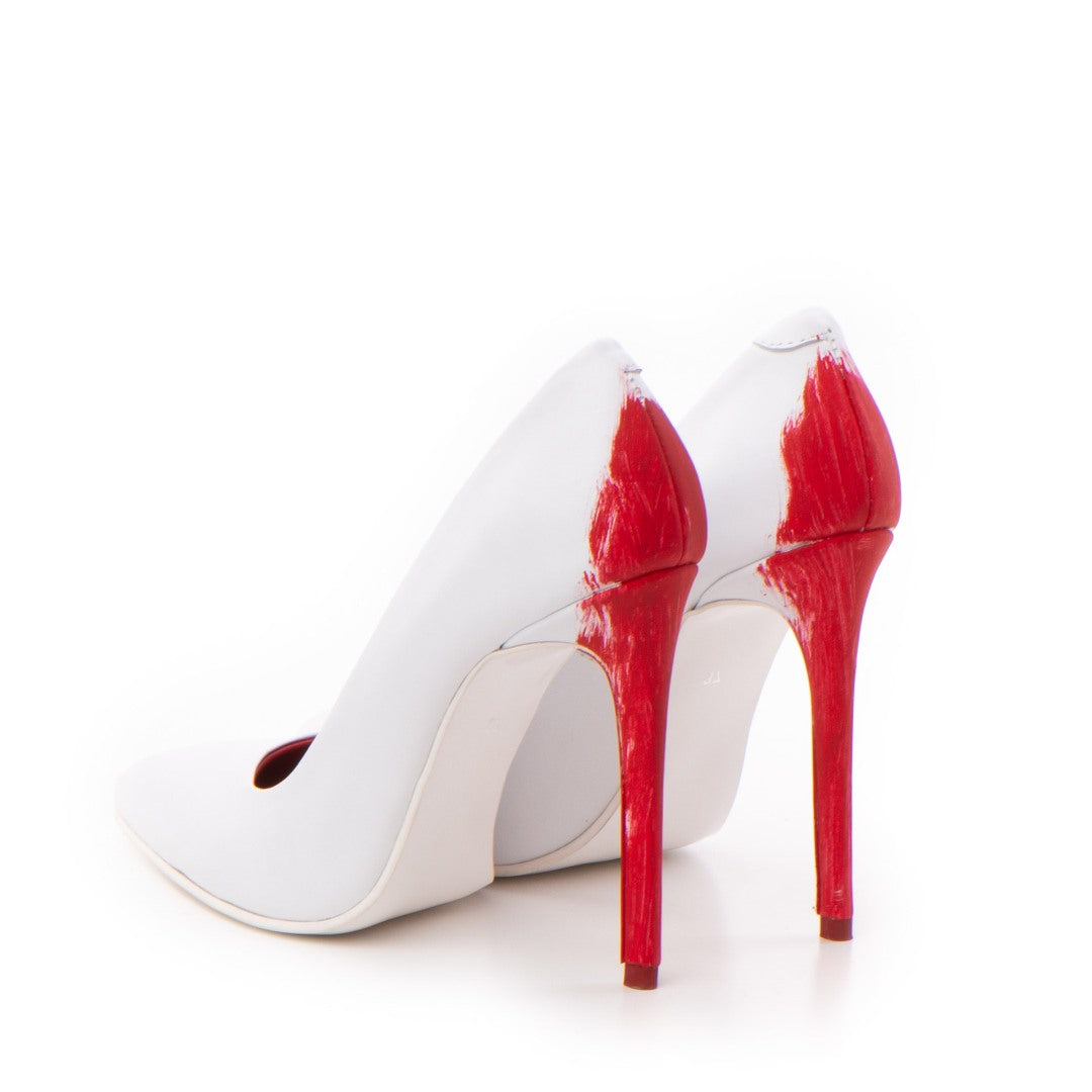Pantofi Desire White