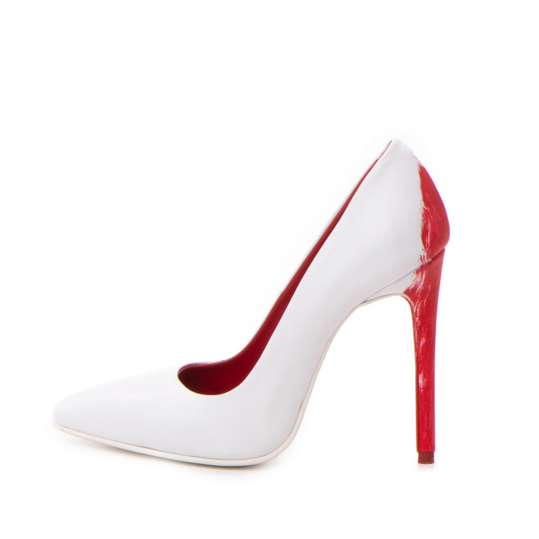 Pantofi Desire White