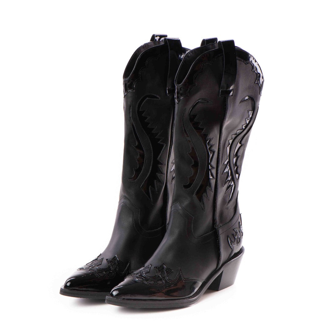 Ciocate dama din piele Nicole Black