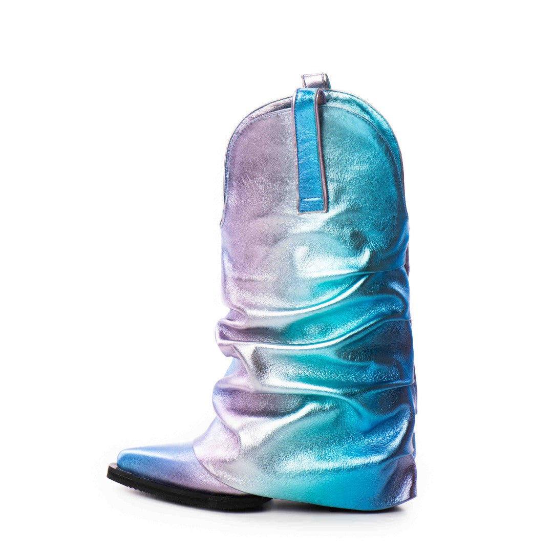 Ciocate piele naturala de dama Mini Myko Rainbow