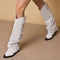 Ciocate piele naturala de dama Myko White