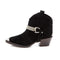 Ciocate / Botine Dama Din Piele Intoarsa Amber Velvet