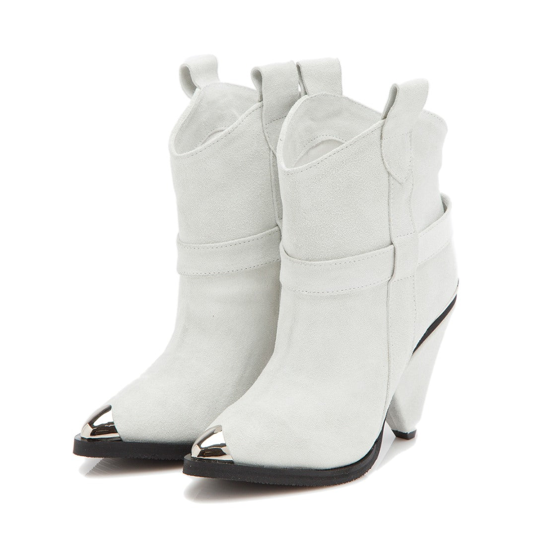 24h Ciocate dama piele naturala Karleen Mini White