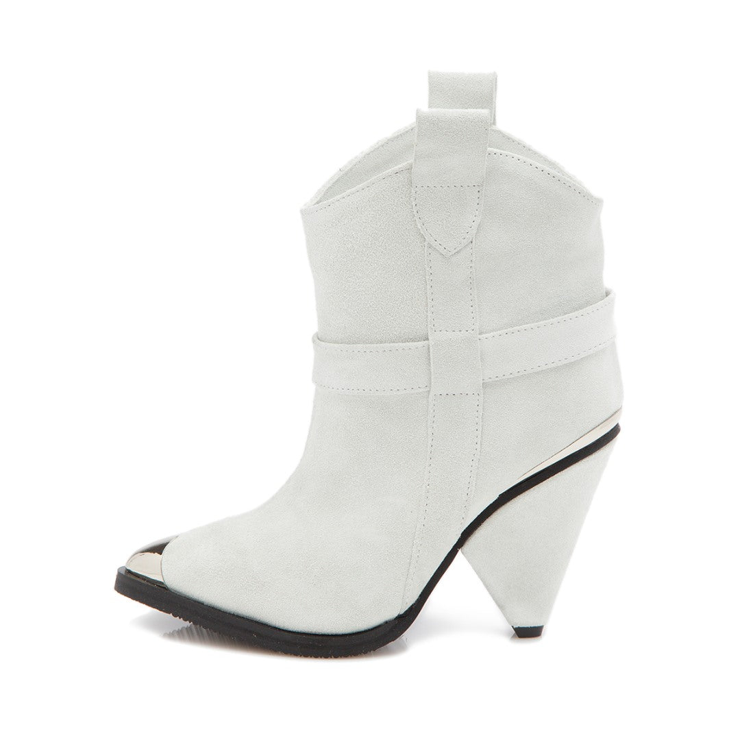 24h Ciocate dama piele naturala Karleen Mini White
