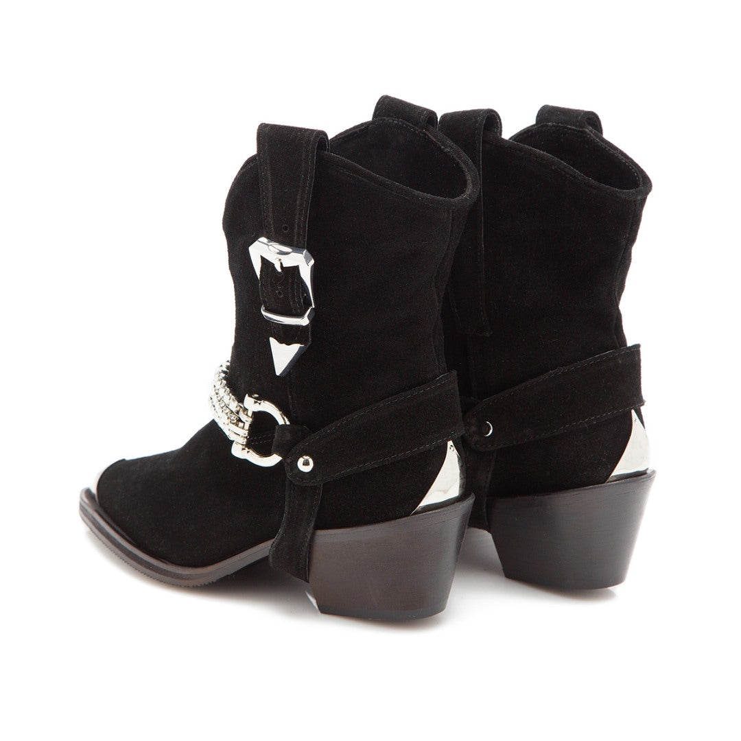 24h Ciocate Piele Intoarsa California All Black