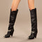 Ciocate Lungi din Piele Marelbo Black