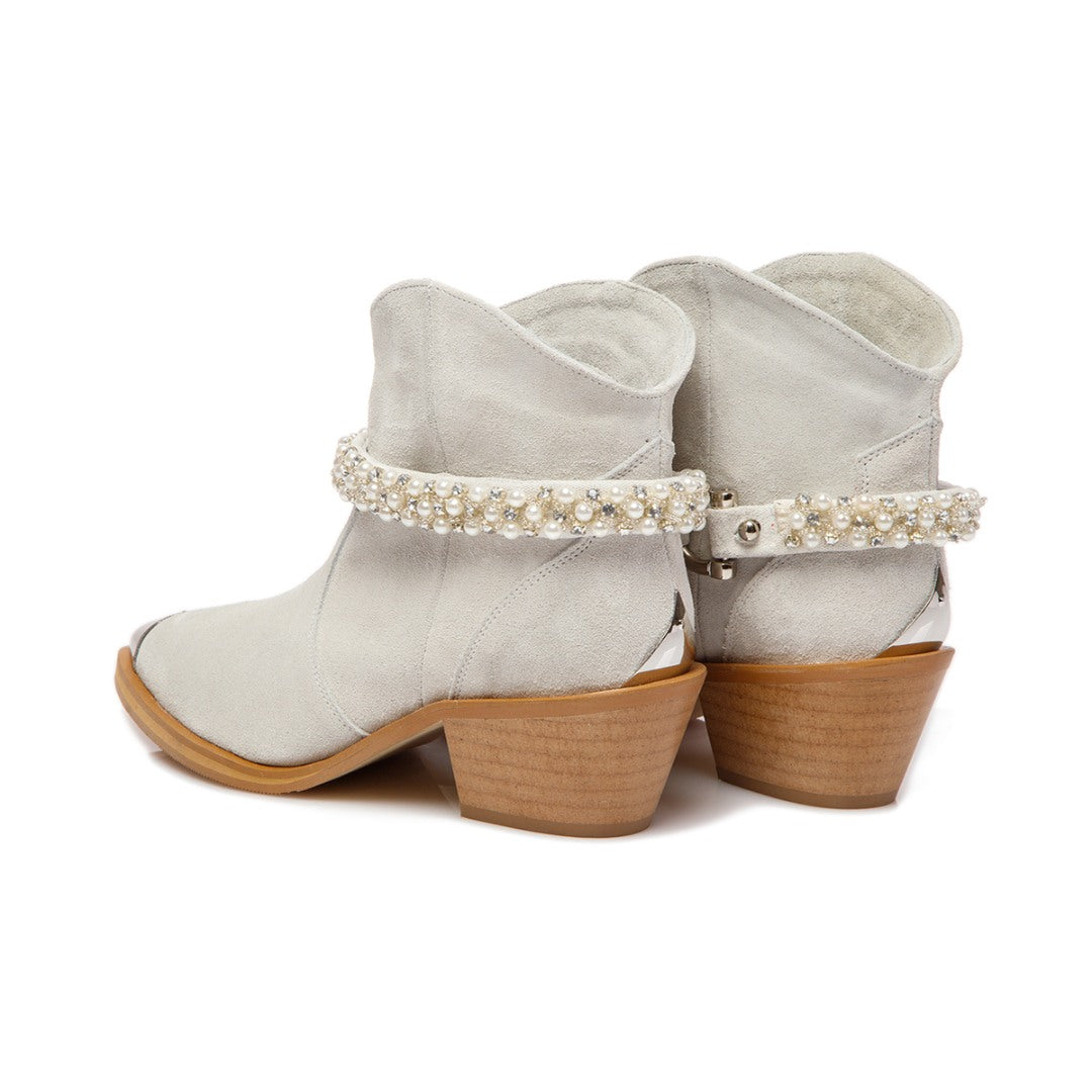 Ciocate / Botine Dama Din Piele Intoarsa Dama Amber Bride