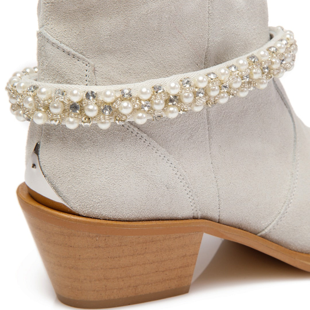 Ciocate / Botine Dama Din Piele Intoarsa Dama Amber Bride