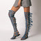 Sandale gladiator Athena Denim