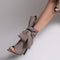 Botine Bow Grey