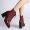 Botine Zoom Burghundy