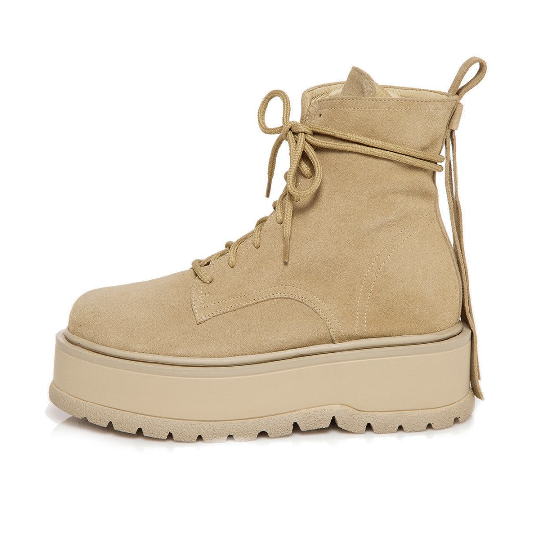 24h Bocanci Berrie nude piele naturala intoarsa