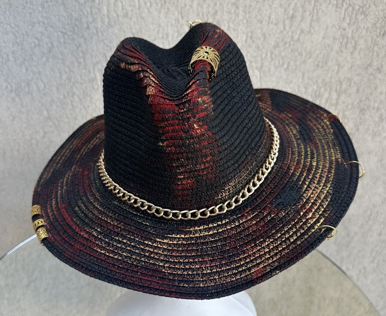 24h Palarie Neagra de Vara Vopsita