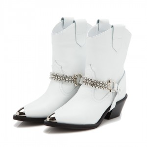 Ciocate dama piele Corso White