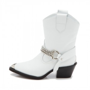 Ciocate dama piele Corso White