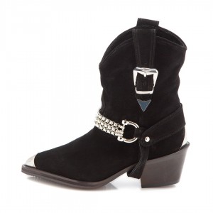 24h Ciocate Piele Intoarsa California All Black