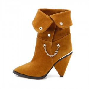 24h Ciocate dama Clare din piele naturala intoarsa