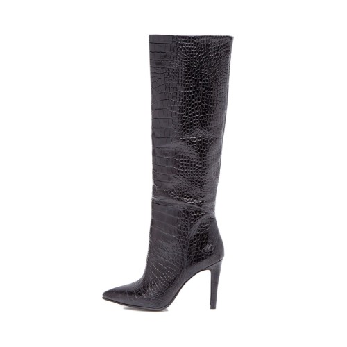 Cizme Khaite Black din piele naturala Cizme Khaite Black din piele naturala